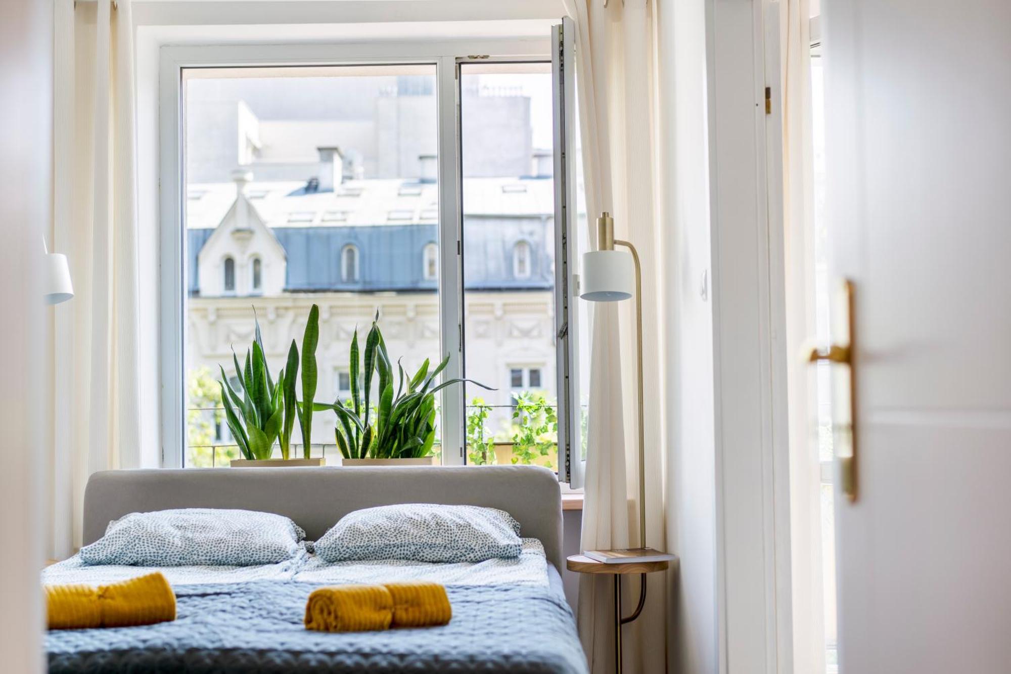 Greenpoint Hoza Apartment Warschau Exterior foto