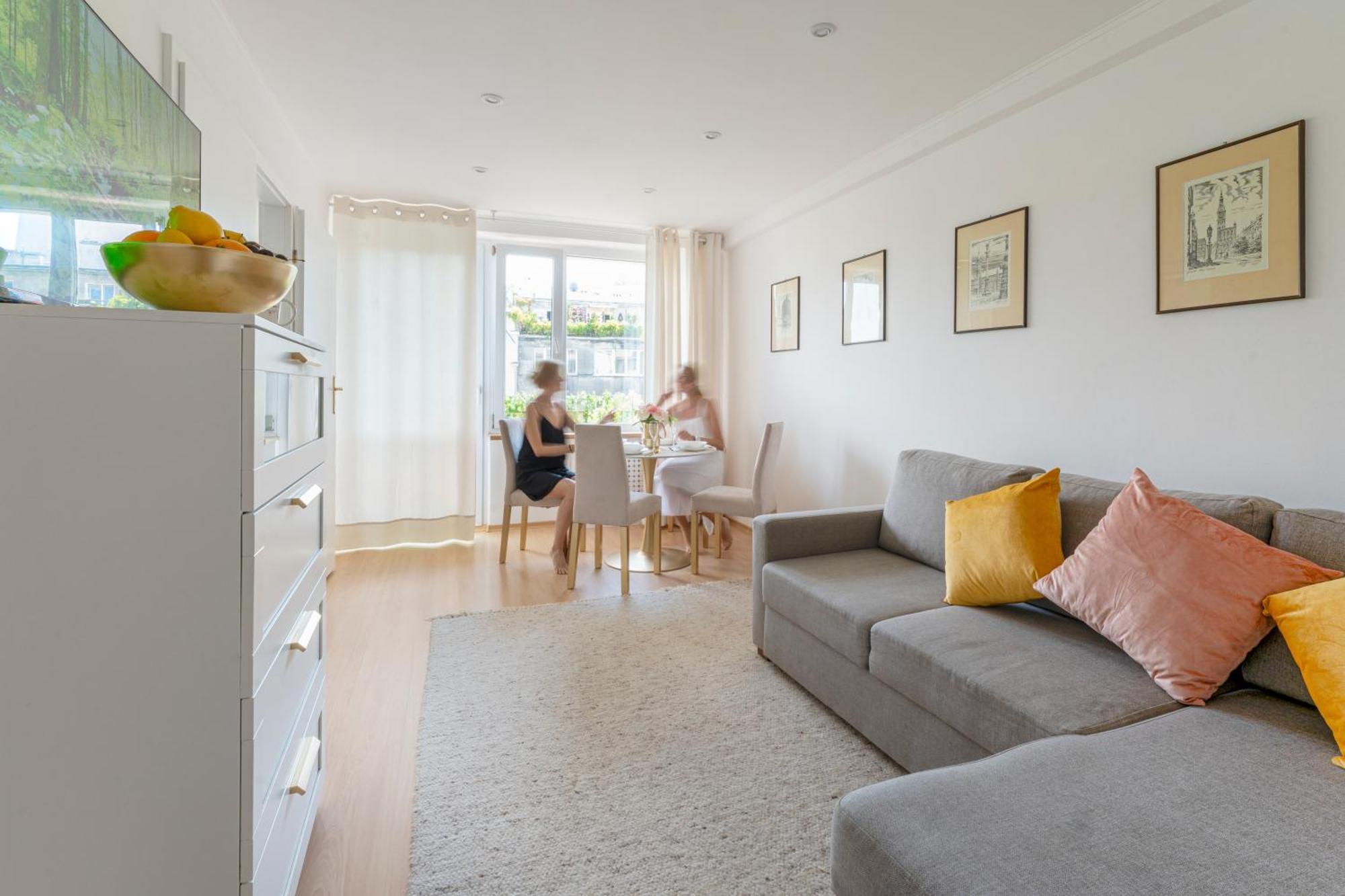 Greenpoint Hoza Apartment Warschau Exterior foto