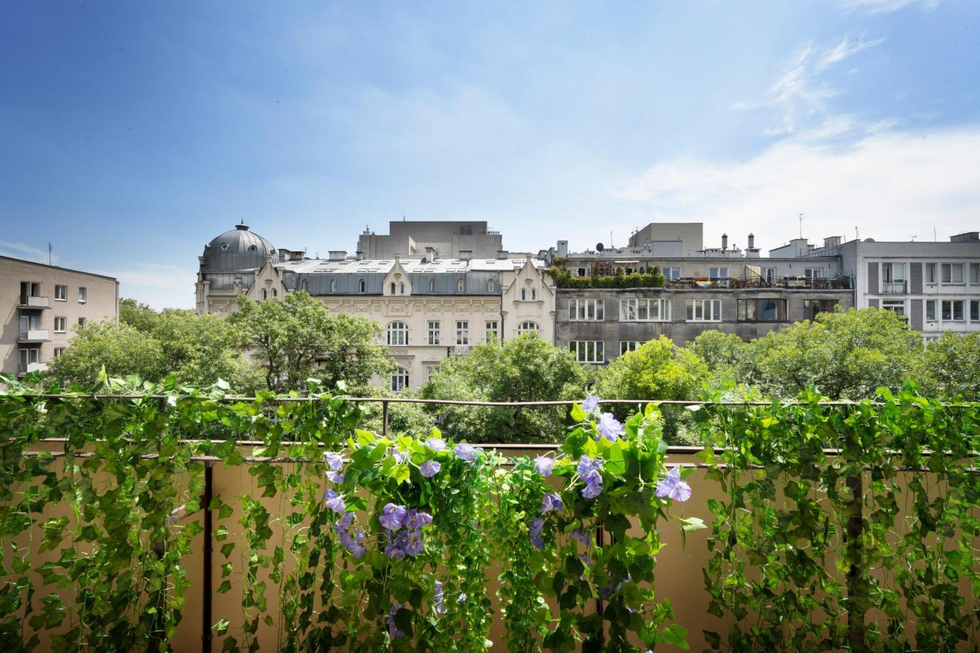 Greenpoint Hoza Apartment Warschau Exterior foto
